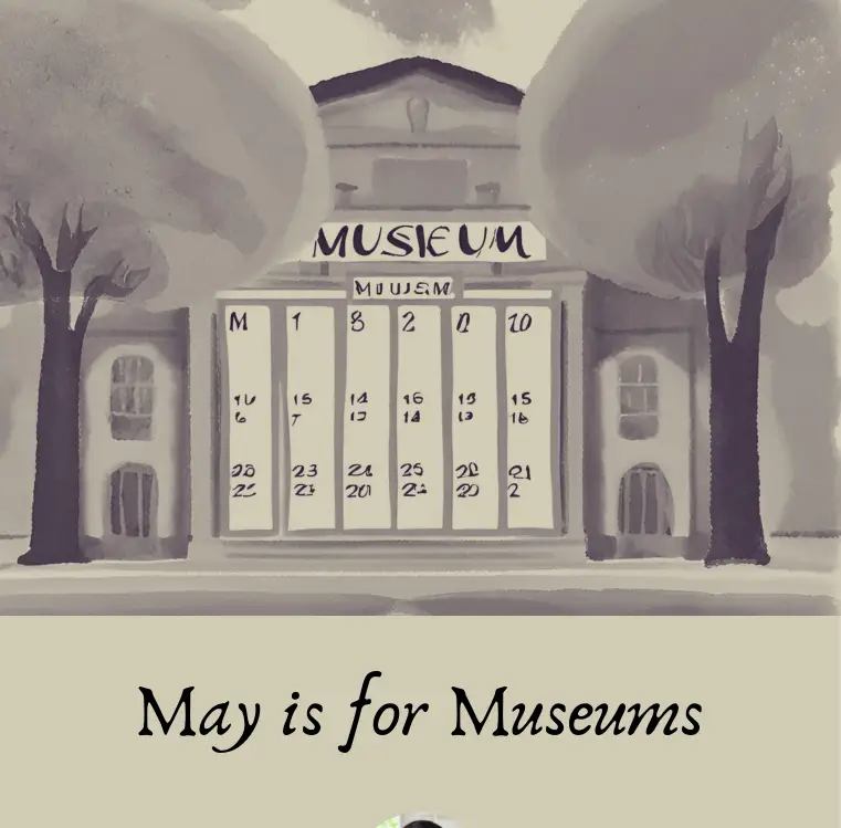 Illustration from May is for Museums