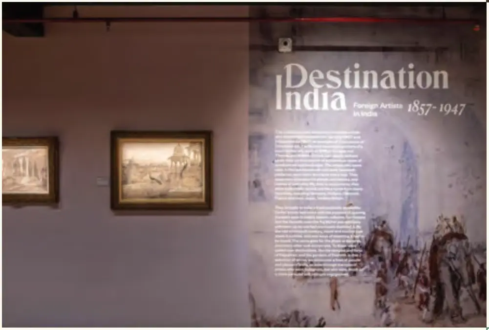 Published image from page 239 of Destination India: Foreign Artists in India 1857-1947