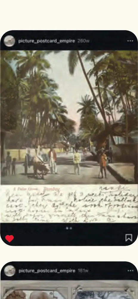 Published image from page 305 of Early Postcards from India