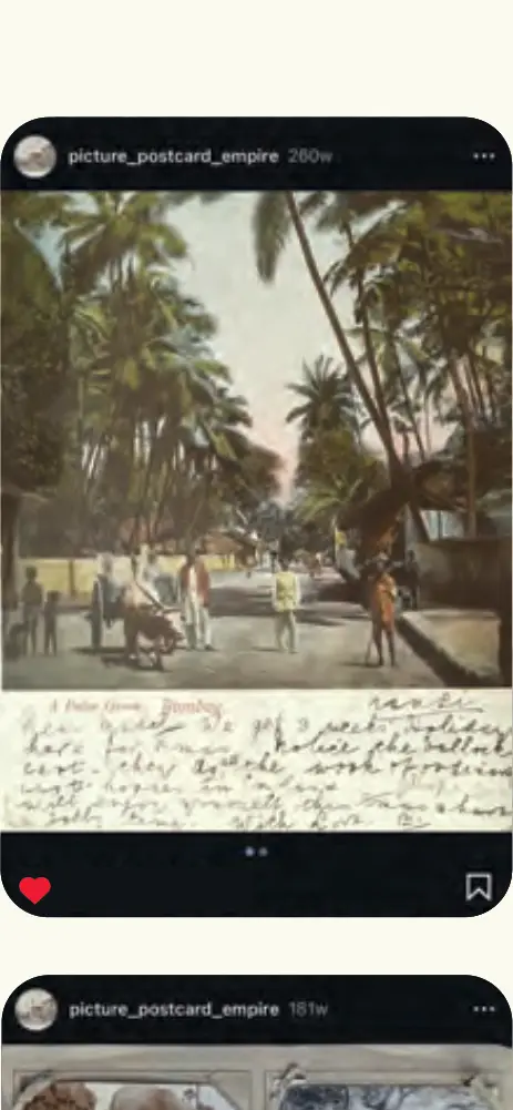 Published image from page 305 of Early Postcards from India