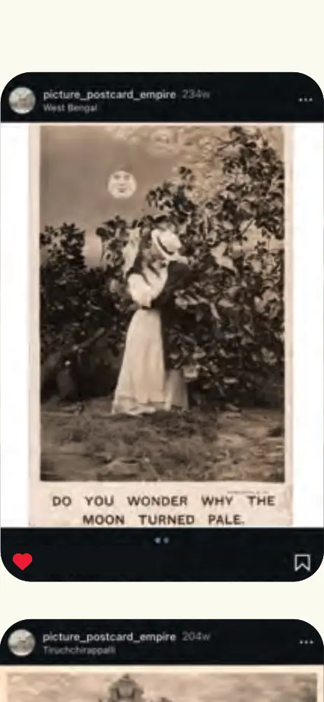 Published image from page 305 of Early Postcards from India