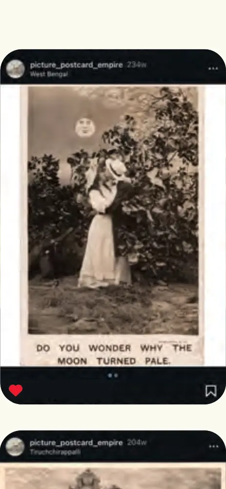Published image from page 305 of Early Postcards from India
