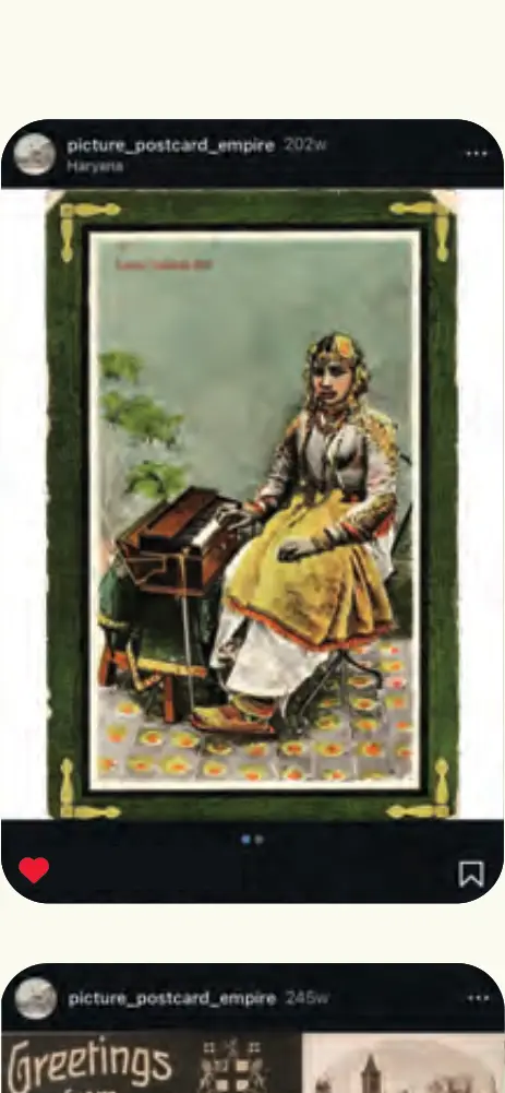Published image from page 305 of Early Postcards from India