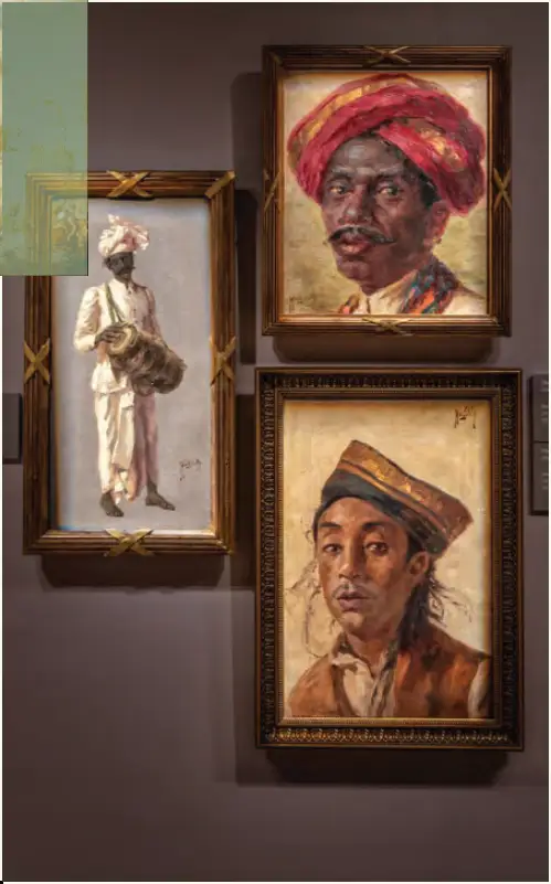 Illustration from Destination India: Foreign Artists in India 1857-1947