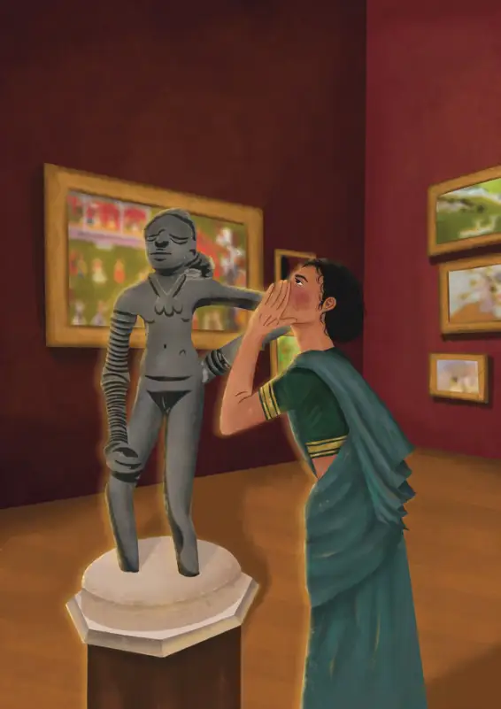 Illustration from Whispers with the Dancing Girl