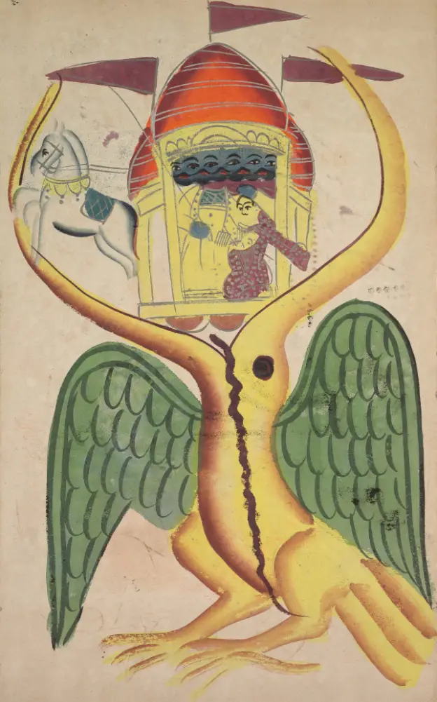 Published image from page 115 of Birdspotting: Gliding Through Indian Visual Culture