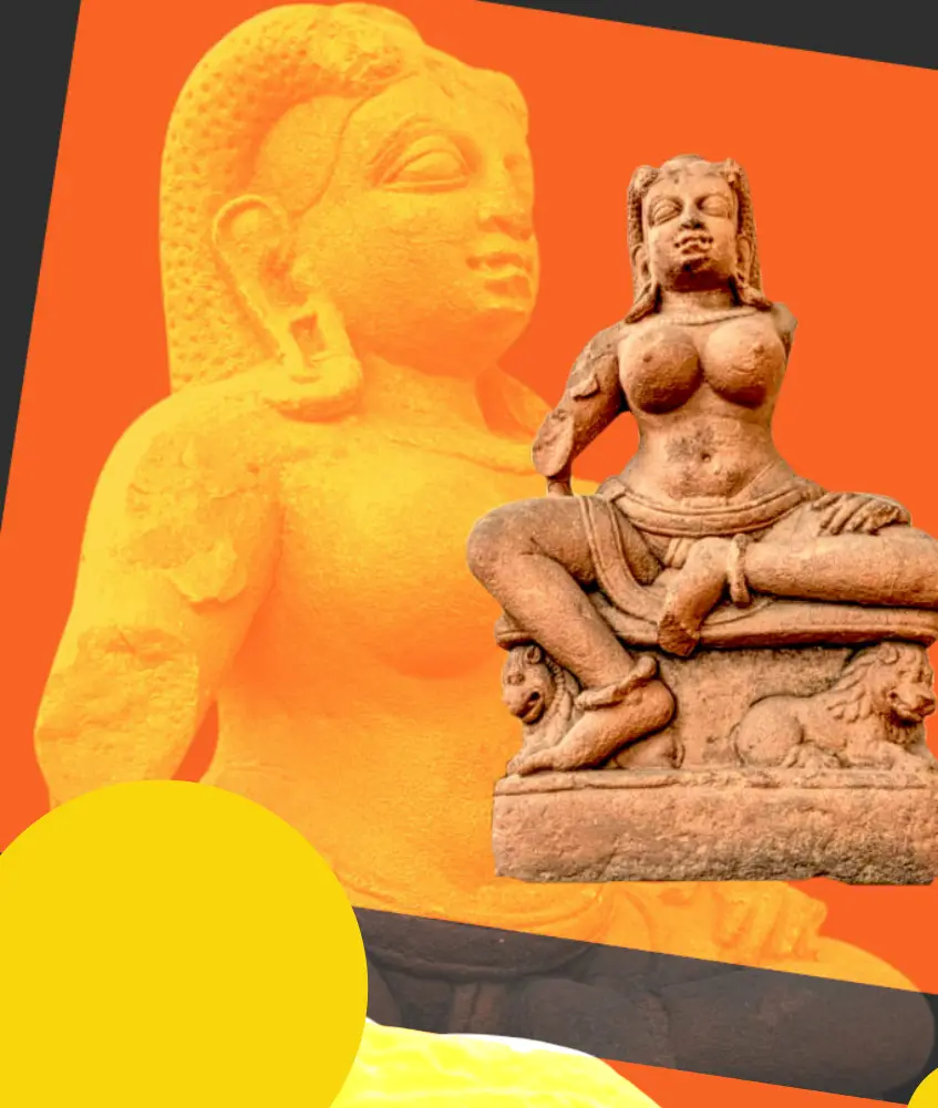 Published image from page 136 of The Many Faces of the Divine