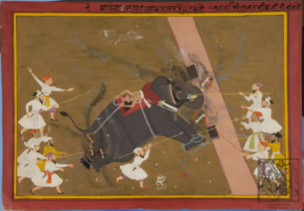 Published image from page 169 of The Elephant Carries the Sky