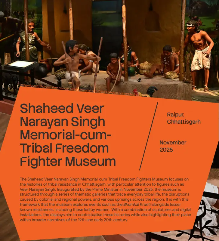 Illustration from Shaheed Veer Narayan Singh Memorial-cum-Tribal Freedom Fighters Museum