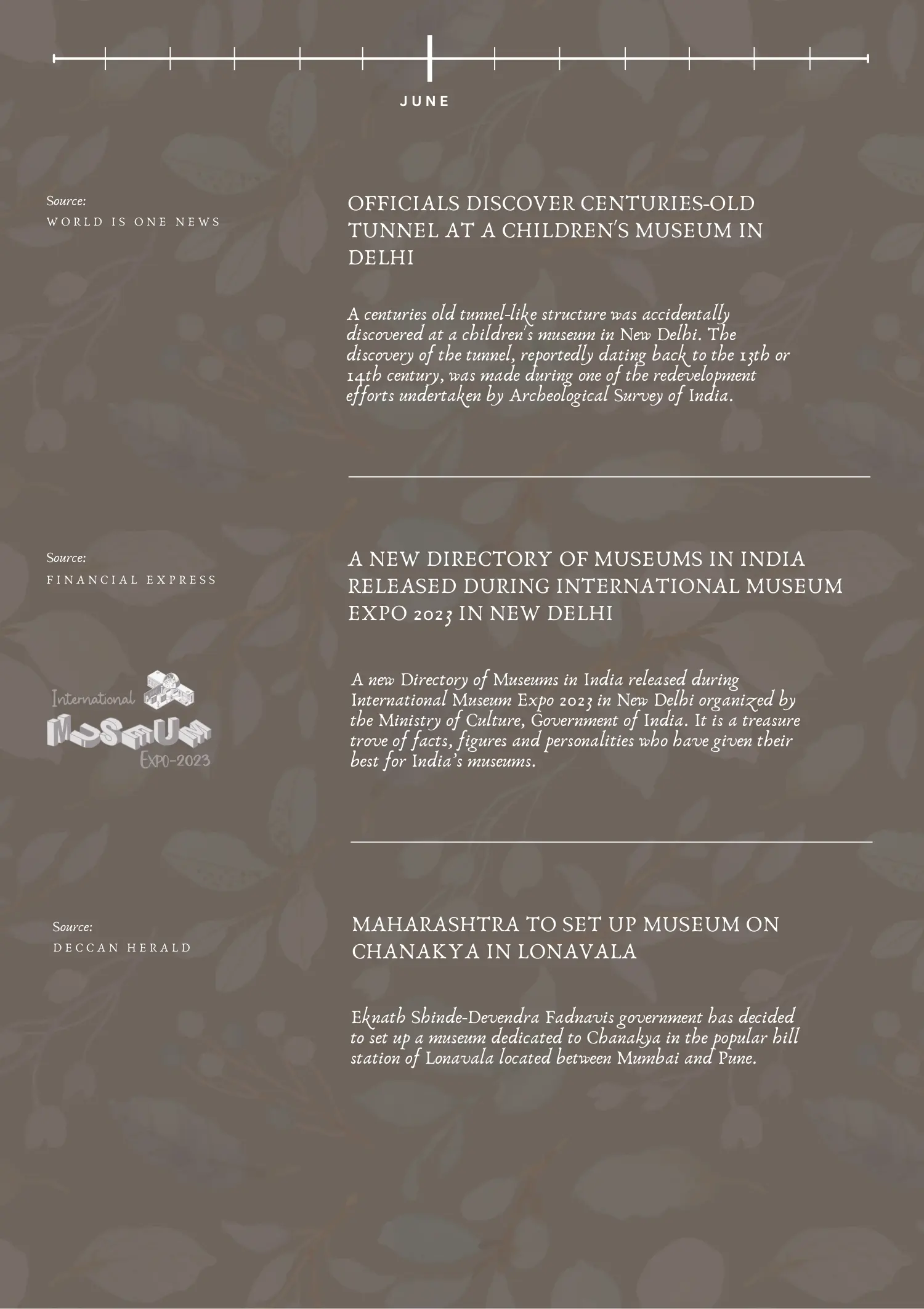 Illustration from A NEW DIRECTORY OF MUSEUMS IN INDIA RELEASED DURING INTERNATIONAL MUSEUM EXPO 2023 IN NEW DELHI