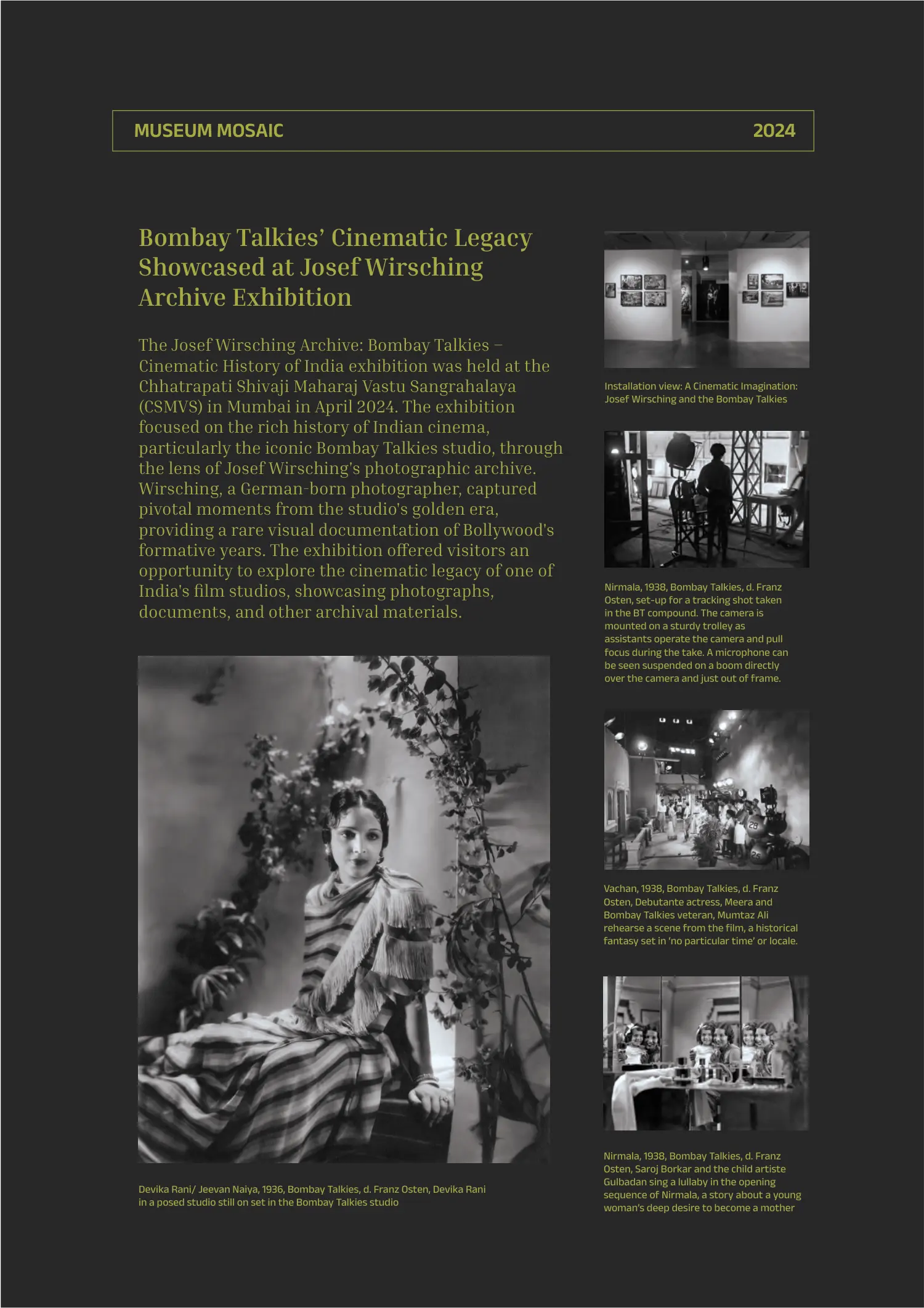 Illustration from Bombay Talkies’ Cinematic Legacy Showcased at Josef Wirsching Archive Exhibition