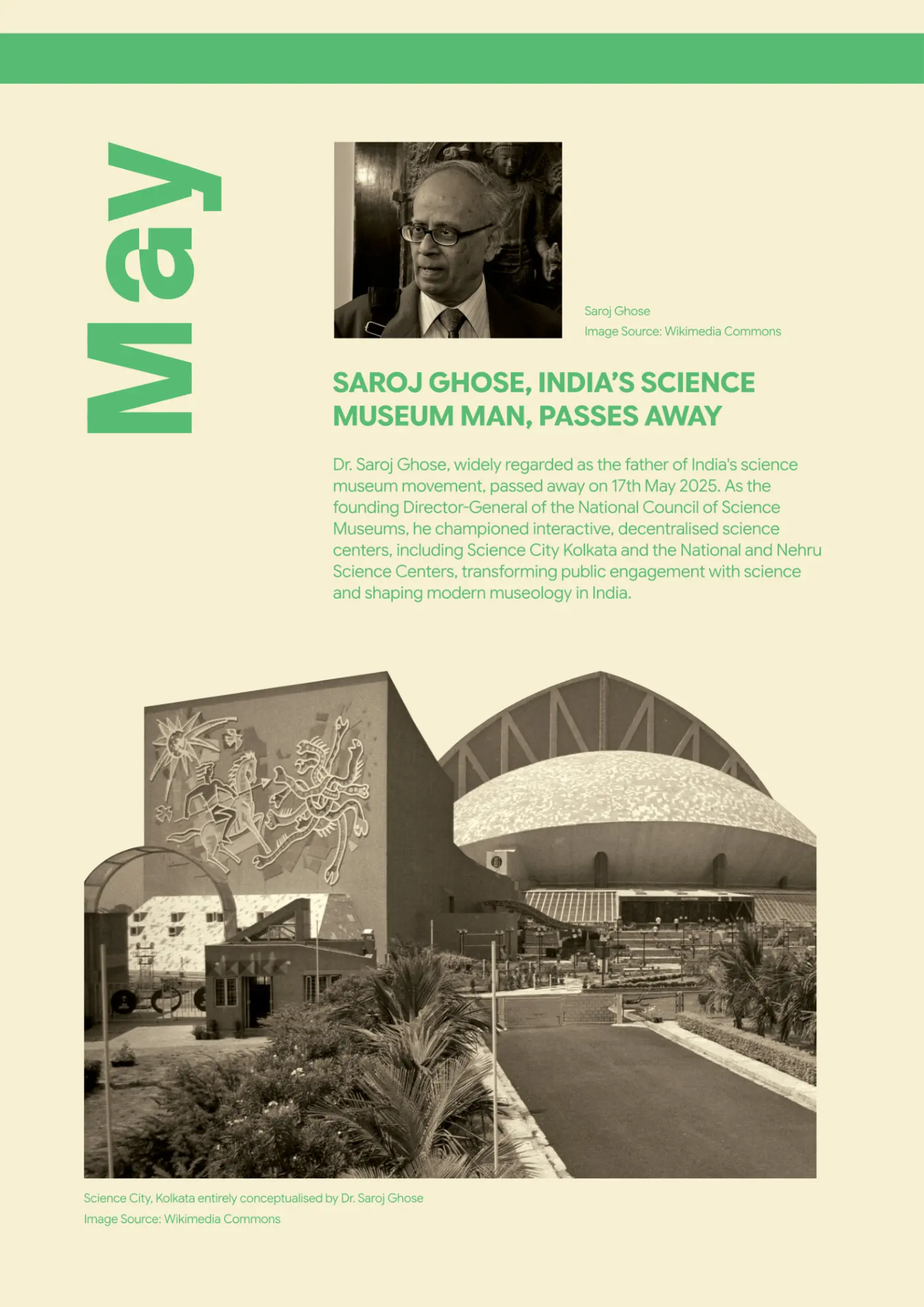 Published image from page 30 of Saroj Ghose, India’s Science Museum Man, Passes Away