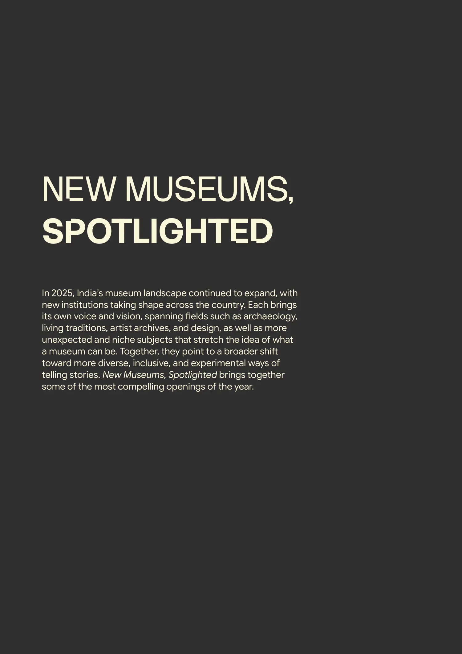 Published image from page 50 of New Museums, Spotlighted
