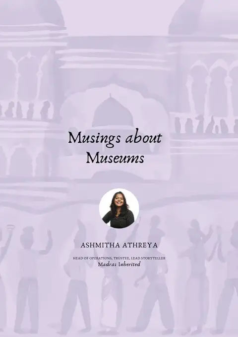 Illustration from Musings about Museums