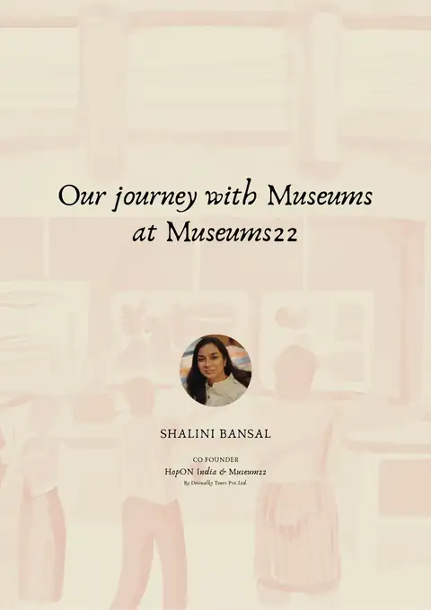 Illustration from Our journey with Museums at Museums22