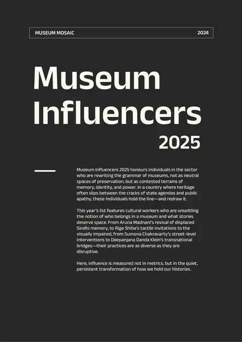 Illustration from Museum Influencers 2025