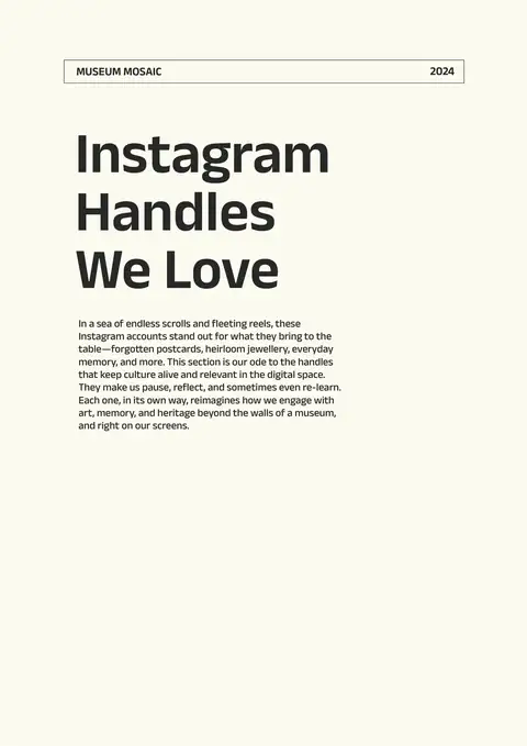 Illustration from Instagram Handles We Loved