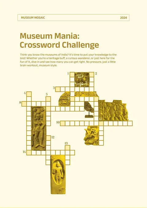 Illustration from Museum Mania: Crossword Challenge