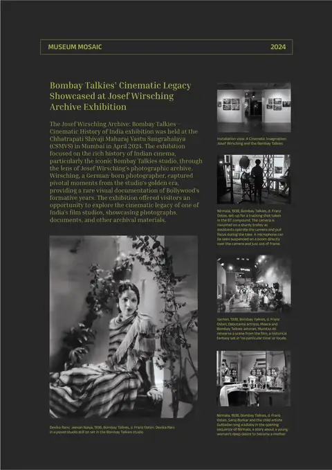 Illustration from Bombay Talkies’ Cinematic Legacy Showcased at Josef Wirsching Archive Exhibition