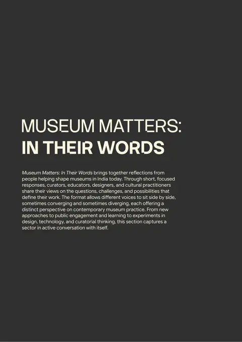 Illustration from Museum Matters: In their words