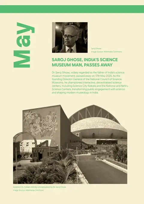Illustration from Saroj Ghose, India’s Science Museum Man, Passes Away