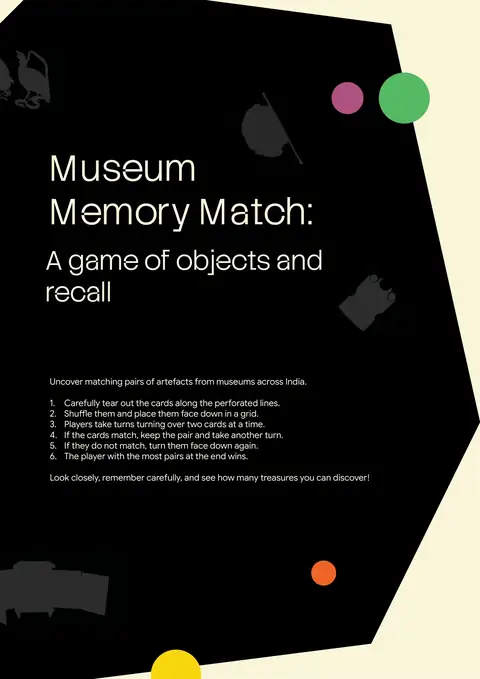Illustration from Museum Memory Match: A game of objects and recall