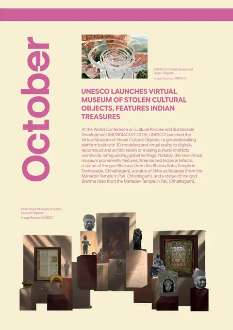 Illustration from UNESCO Launches Virtual Museum of Stolen Cultural Objects, Features Indian Treasures