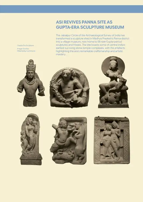 Illustration from ASI Revives Panna Site as Gupta-Era Sculpture Museum